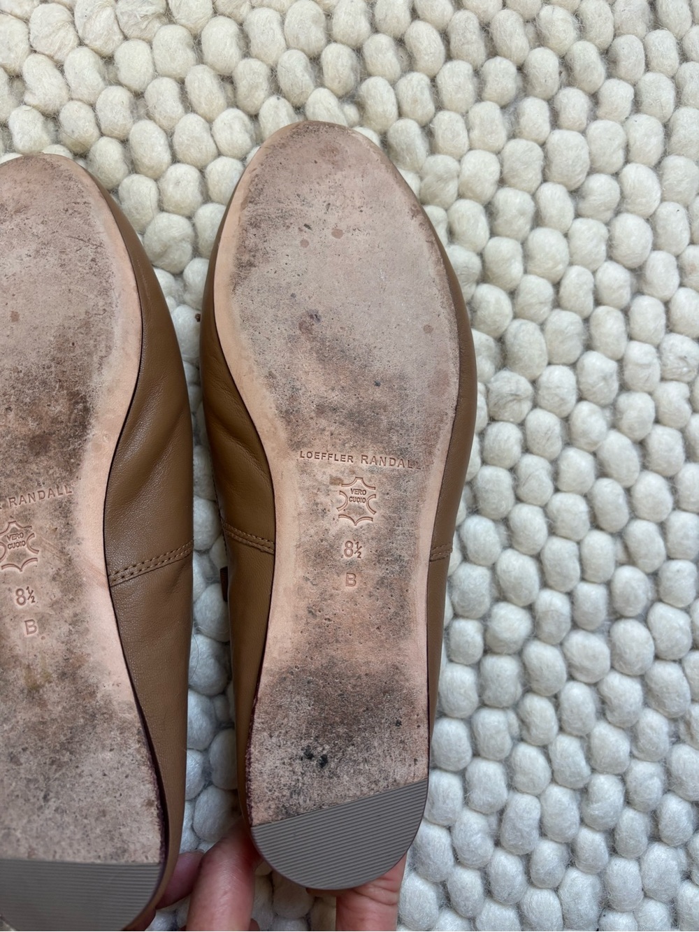 Loeffler Randall Ballet Flat in Safari Brown size 8.5 - Picture 8 of 11